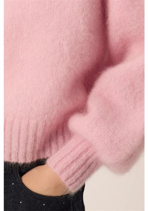 Des Petits Hauts Women's Alex Dragée Cropped Kid Mohair & Merino Wool Jumper Des Petits Hauts |  | 1H26000111026